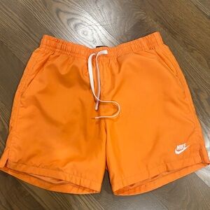 Nike Muted Orange Medium  Athletic Shorts